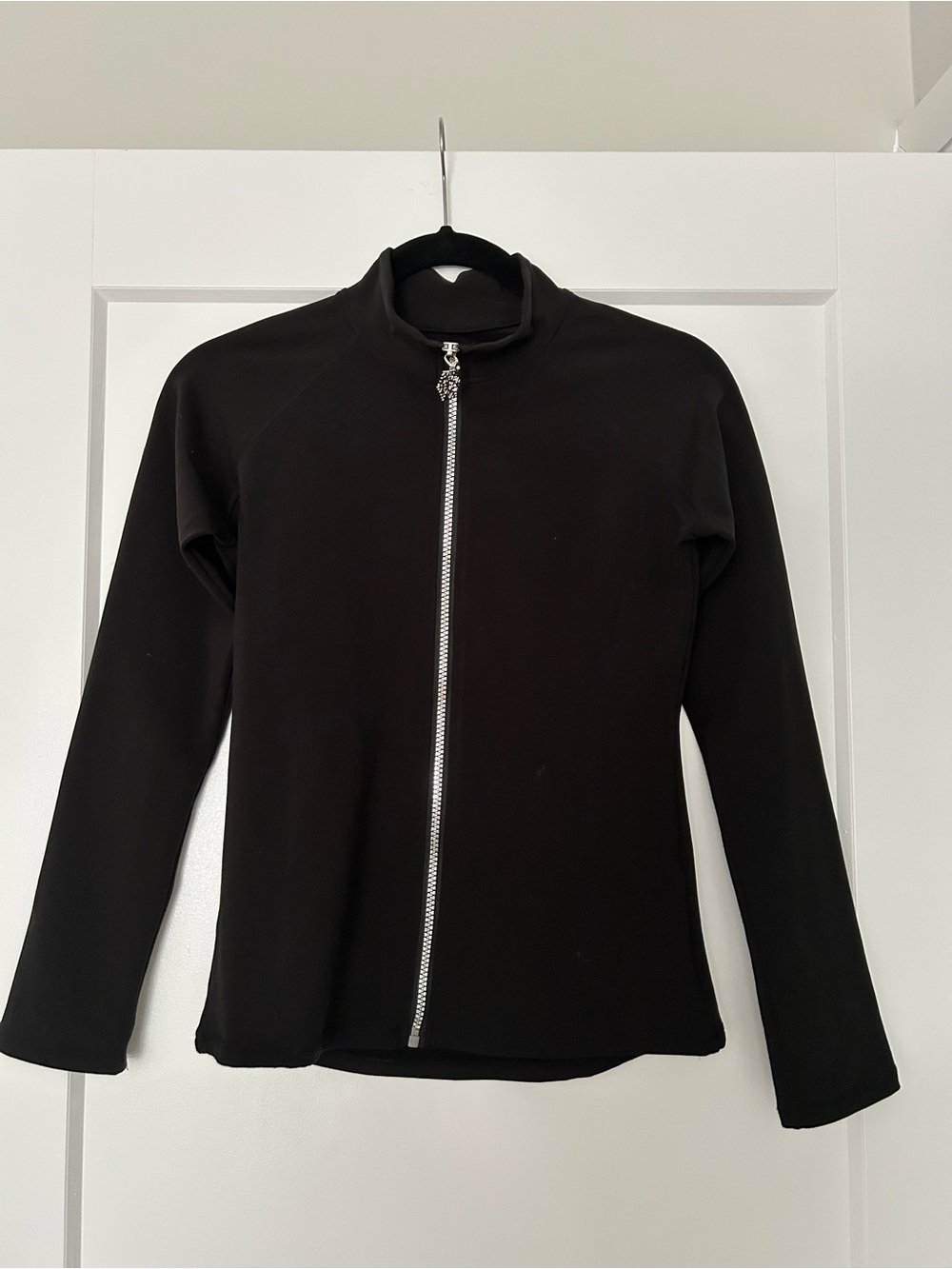 Black figure skating jacket